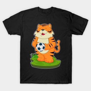 Tiger Soccer player Soccer T-Shirt